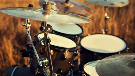 Immerse yourself in the rhythm with mesmerizing HD drum set <strong>wallpapers</strong> for your desktop. . Drumset wallpaper